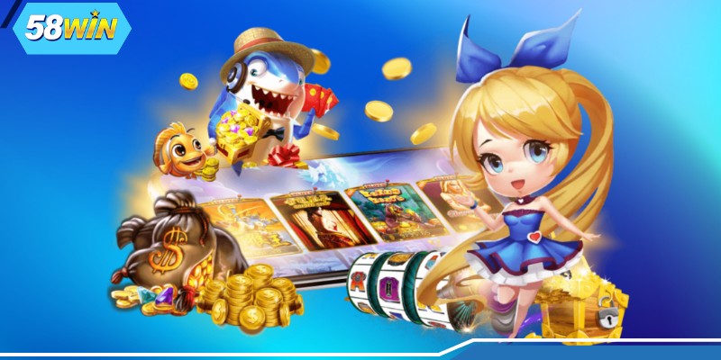 Sảnh Nổ hũ 58WIN thịnh hành trên thị trường